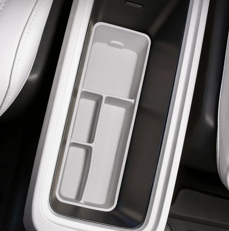 Фото Силиконовый коврик для центральной консоли автомобиля, совместимый с Chery ICAR V23 V23S 2025 2026, аксессуары для модифицированного подлокотника и бокса для хранения №5