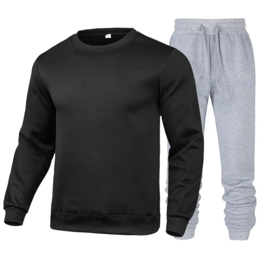 

2022 New Casual Men Hoodies Tracksuit Sweatshirt Suit Hoodie+Sweat Pants Jogging Homme Pullover Sporting Suit Male