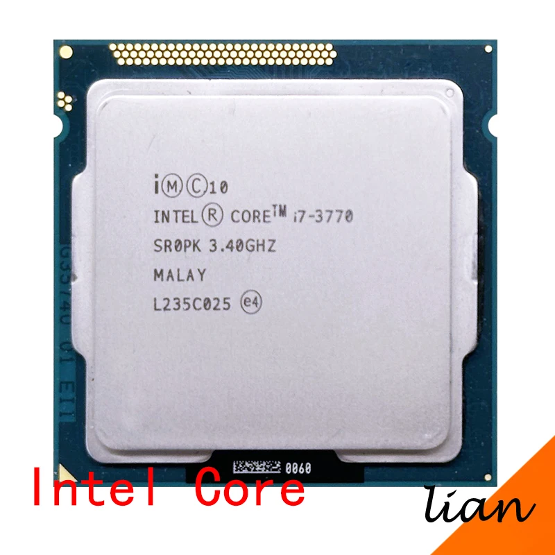 

Процессор Intel core i7 3770 3,4 ГГц 8 Мб 5.0gt/s lga 1155 sr0pk центральный настольный компьютер