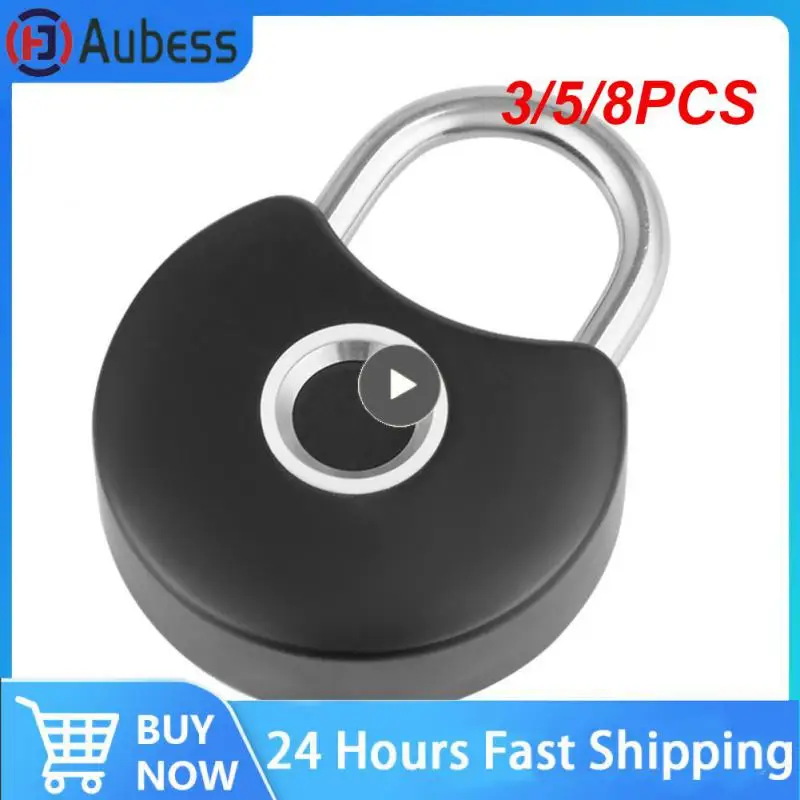 

3/5/8 шт., водонепроницаемый навесной замок с Usb-зарядкой