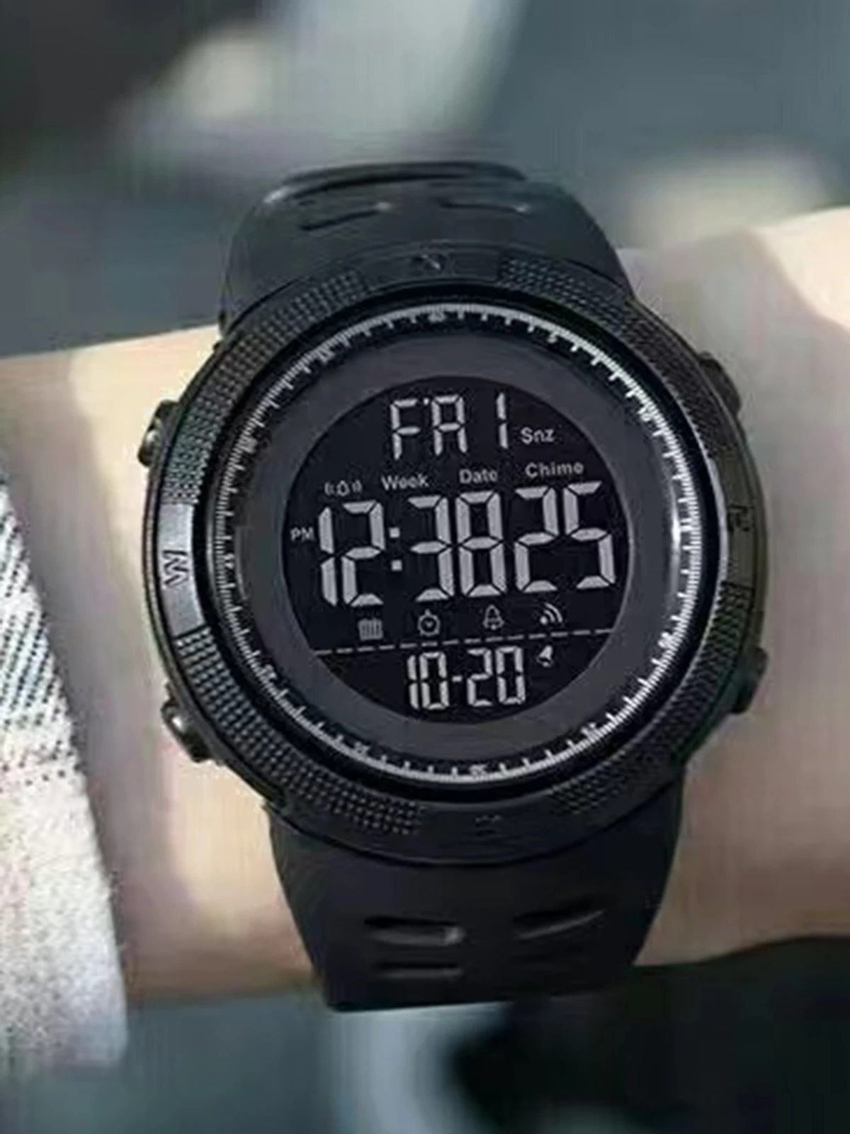 Мужские электронные СПОРТИВНЫЕ ЧАСЫ Многофункциональные современные цифровые