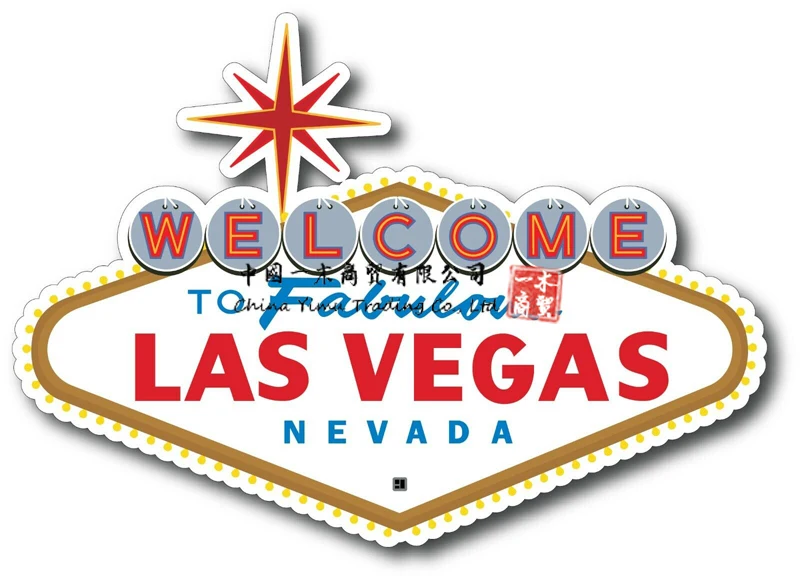 

WELCOME TO LAS VEGAS FABULOUS USA DECAL STICKER 3M TRUCK VEHICLE WINDOW WALL CAR