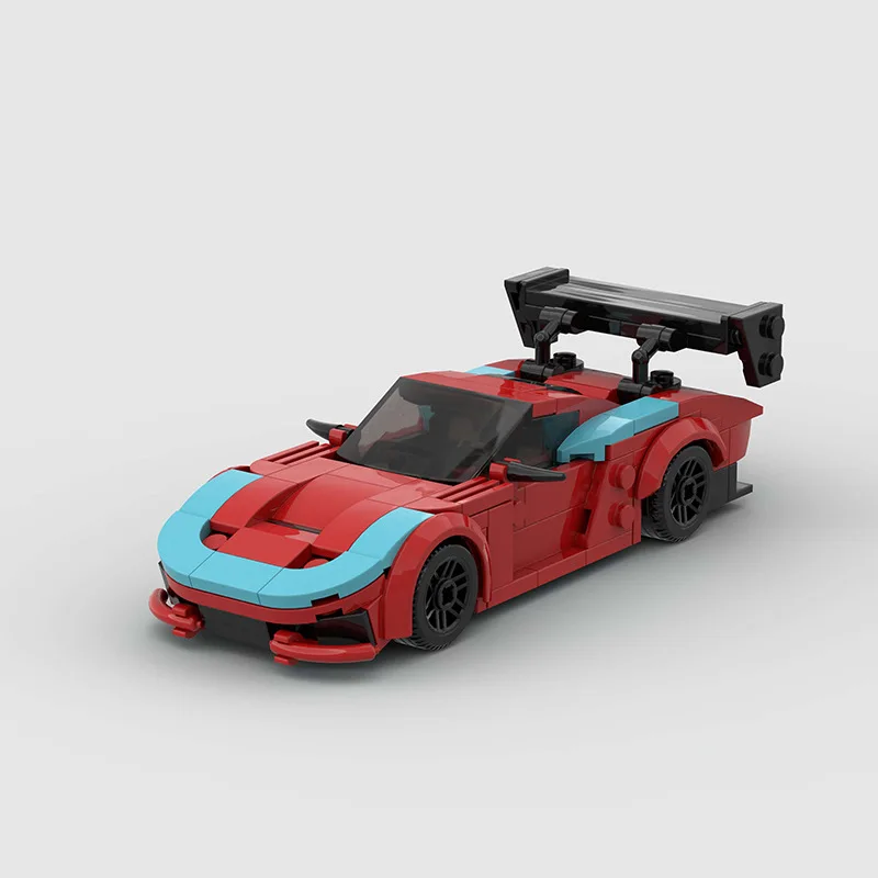 

Конструктор MOC Red Roadster (M10151), совместимый с конструктором Lego, подарок