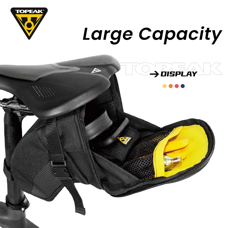 TOPEAK Bicycle Saddle Bag With 3M Reflective Strip Cycling B