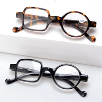 retro vintage irregular spring hinge reading glasses reading eyeglasses presbyopic glasses round square frame