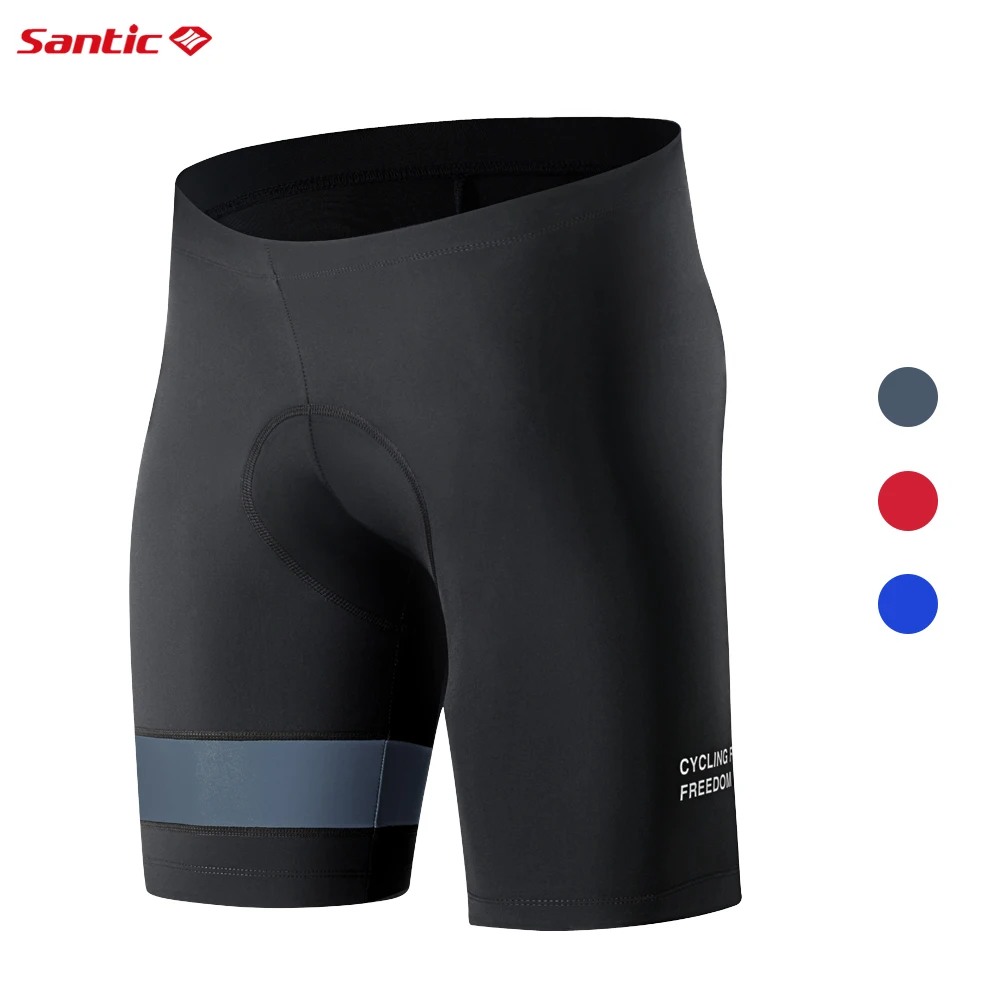 

Santic Men's Cycling Shorts Outdoor Sports Summer MTB Road 3D Sponge Cushion Shorts Breathable Lightweight High Elasticity Pants