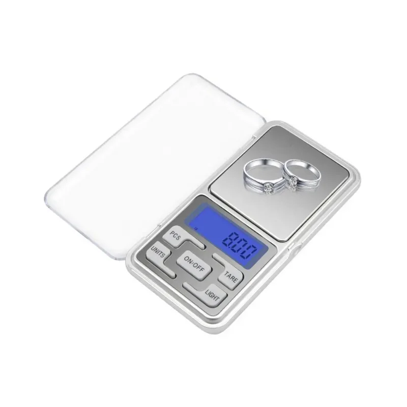 

2023 NEW Portable Mini Pocket Scale 100/200/300/500 g LCD Digital Display Electric Scale For Jewelry Balance Kitchen Weighing