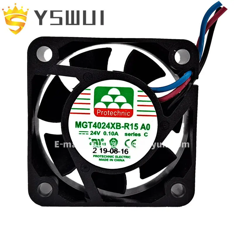 

100% Original MGT4024XB-R15 A0C 24V 0.1A 4015 4200RPM DC Yongli brand new cooling fan