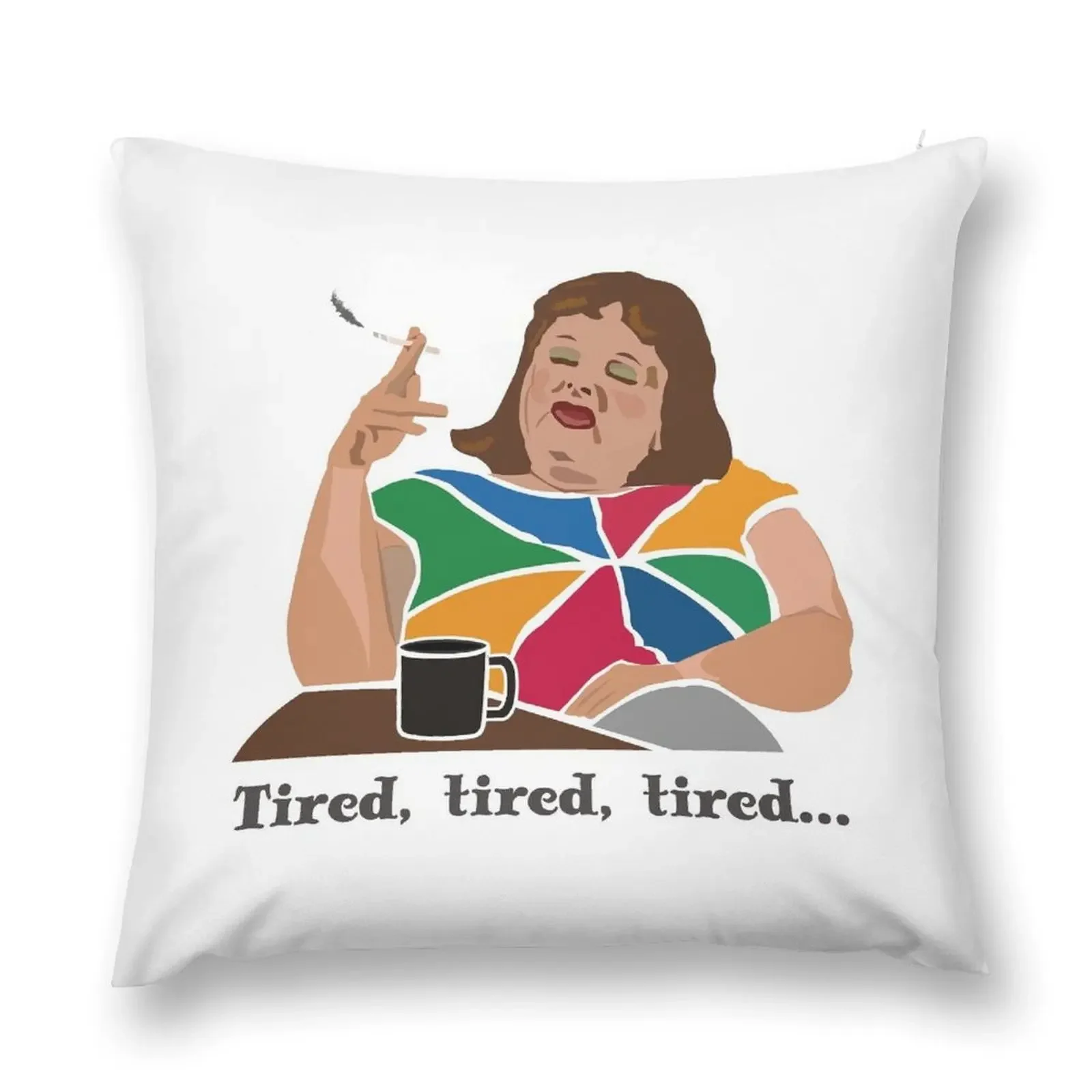 TIRED Lynne Postlethwaite Magda Szub 수śla Fast Forward значок австралийской комедии. Втомлен устал