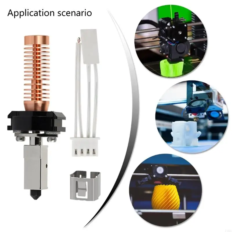 F3KE All-Metal Extruder Hot Comp высоко температурный блок нагрева