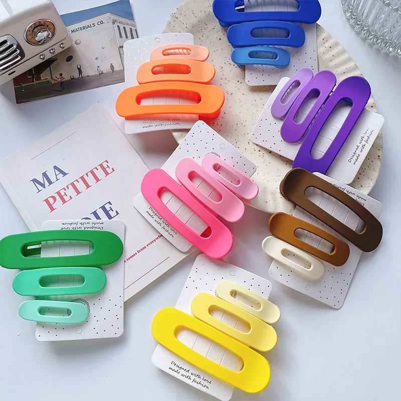 

3 шт., пластиковая боковая заколка для волос, женские заколки для волос, аксессуары для волос, карамельный цвет, утки, браслеты, аксессуары, же...