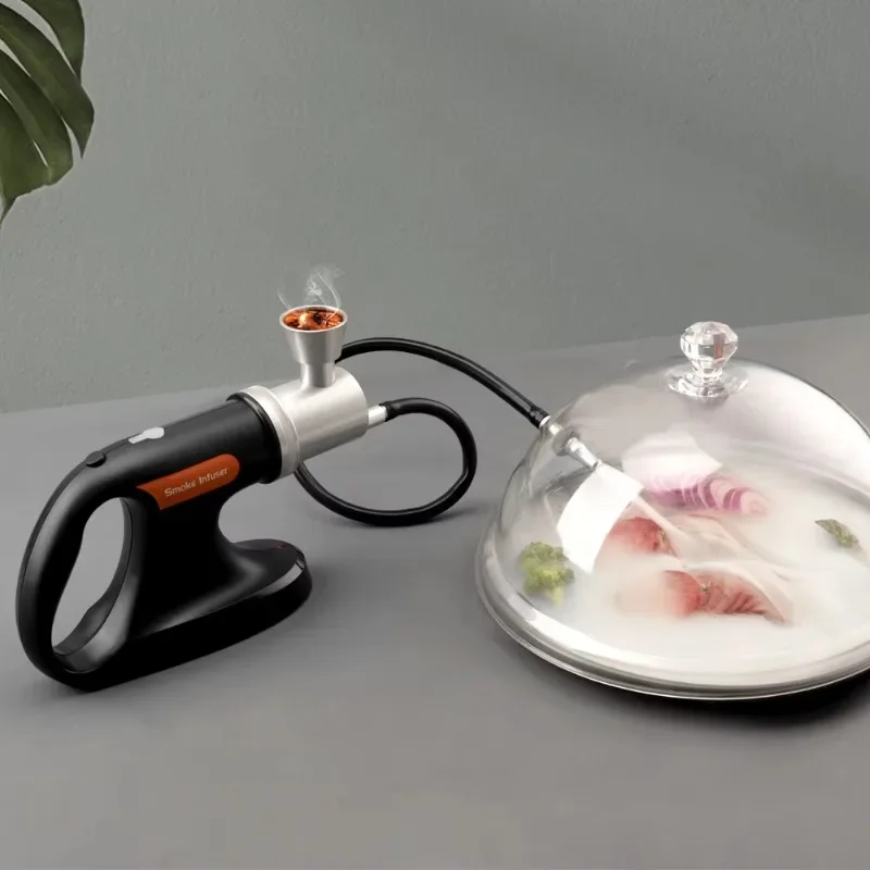 2 в 1 курильщик и запечатанный стейк виски натуральное яблоко травы инжектор со