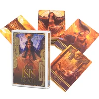 isis oracle card tarot deck ask and know the mythic fate divination for fortune games famliy tarot cards game