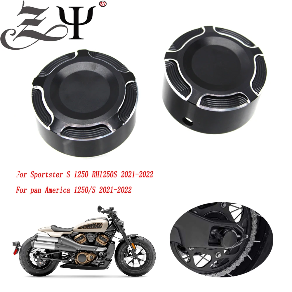 

For Harley Sportster S 1250 RH1250 S PAN AMERICA 1250 S PA1250 Motorcycle Accessories Rear Axle Nut Covers