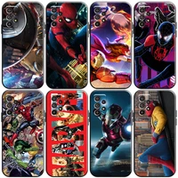 marvel trendy people phone case for samsung galaxy a32 4g 5g a51 4g 5g a71 a72 4g 5g silicone cover soft back liquid silicon