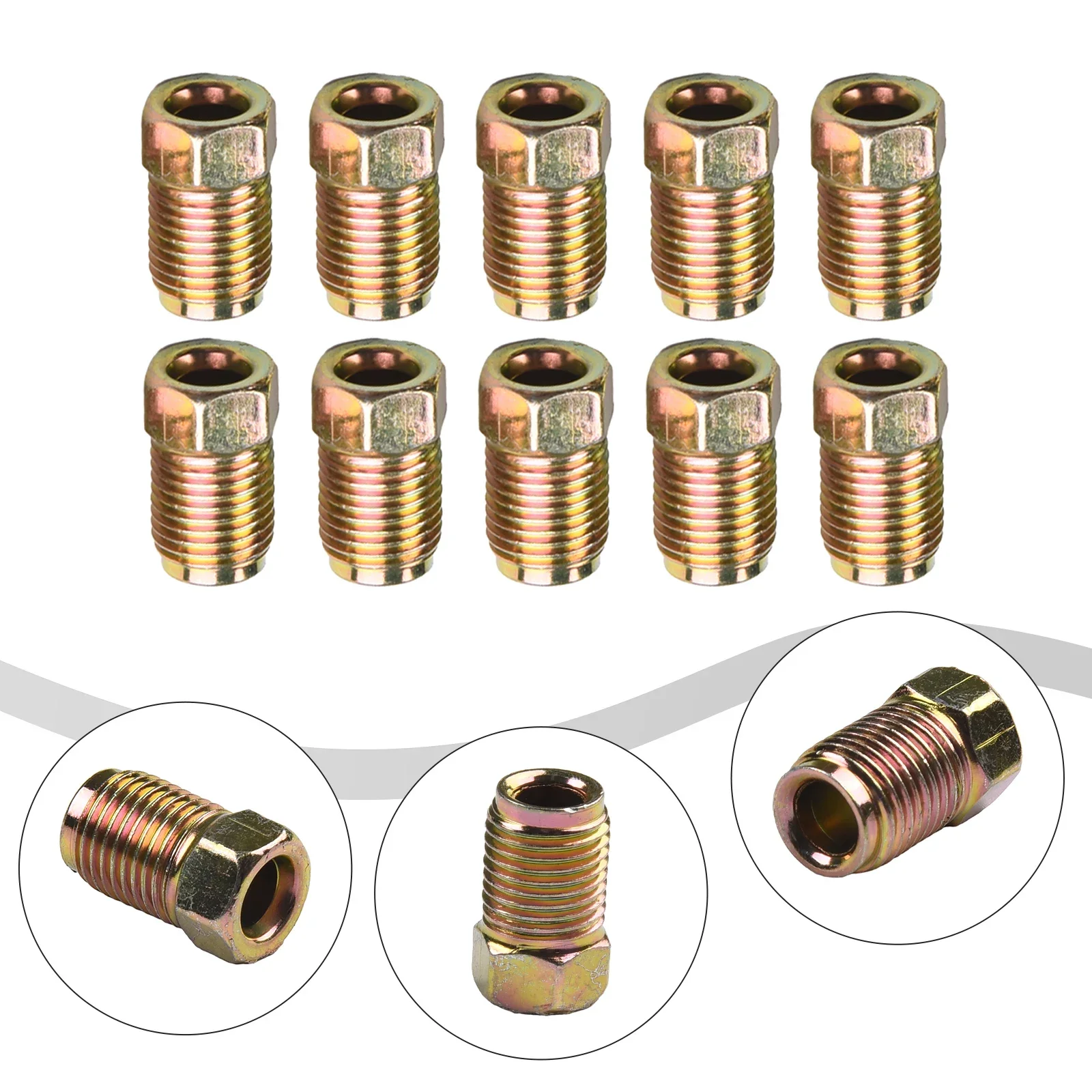 Высококачественные Сменные автомобильные гайки наборы ATVs латунные 10