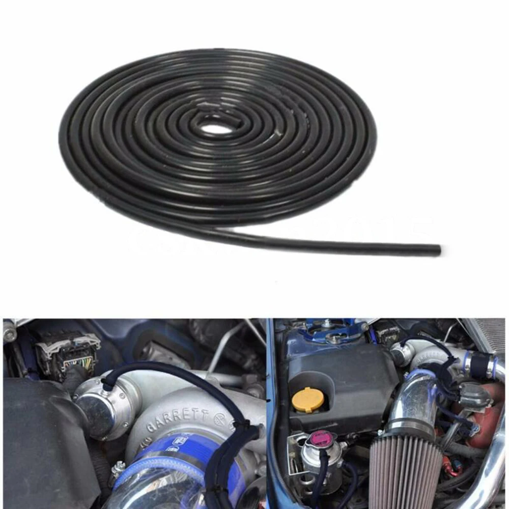 

4mm Silicone Vacuum Tube Hose Silicon Tubing High Temperature Resistant 5M High Quality Car Accessories
