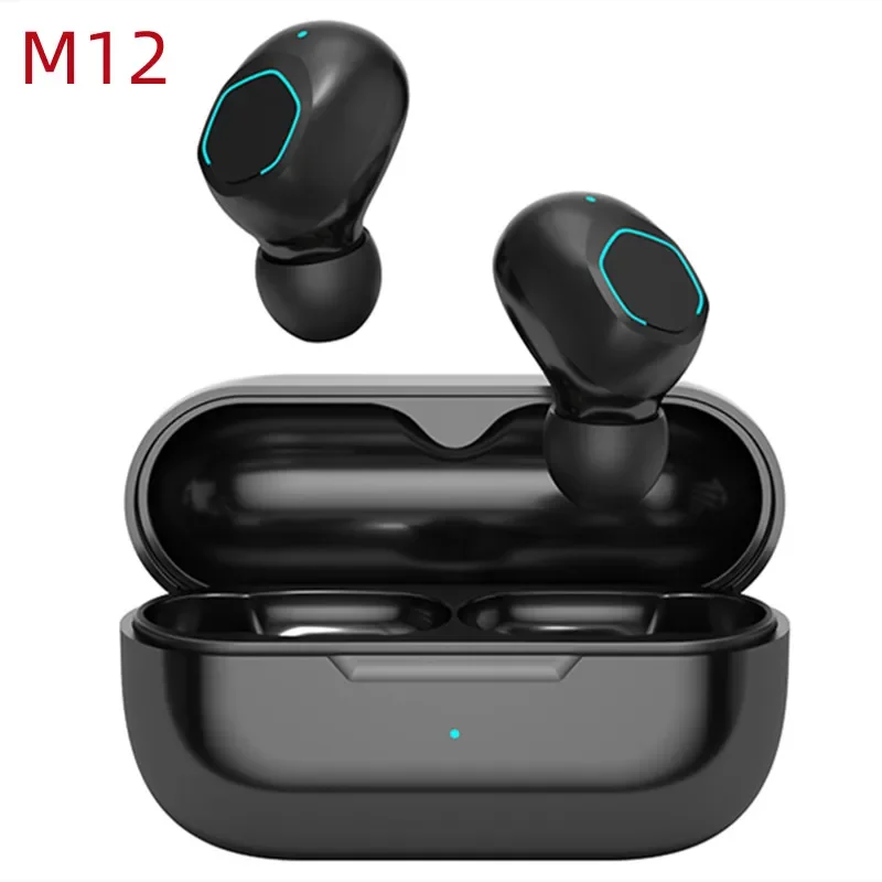 Беспроводные наушники M12 TWS Bluetooth 5 2