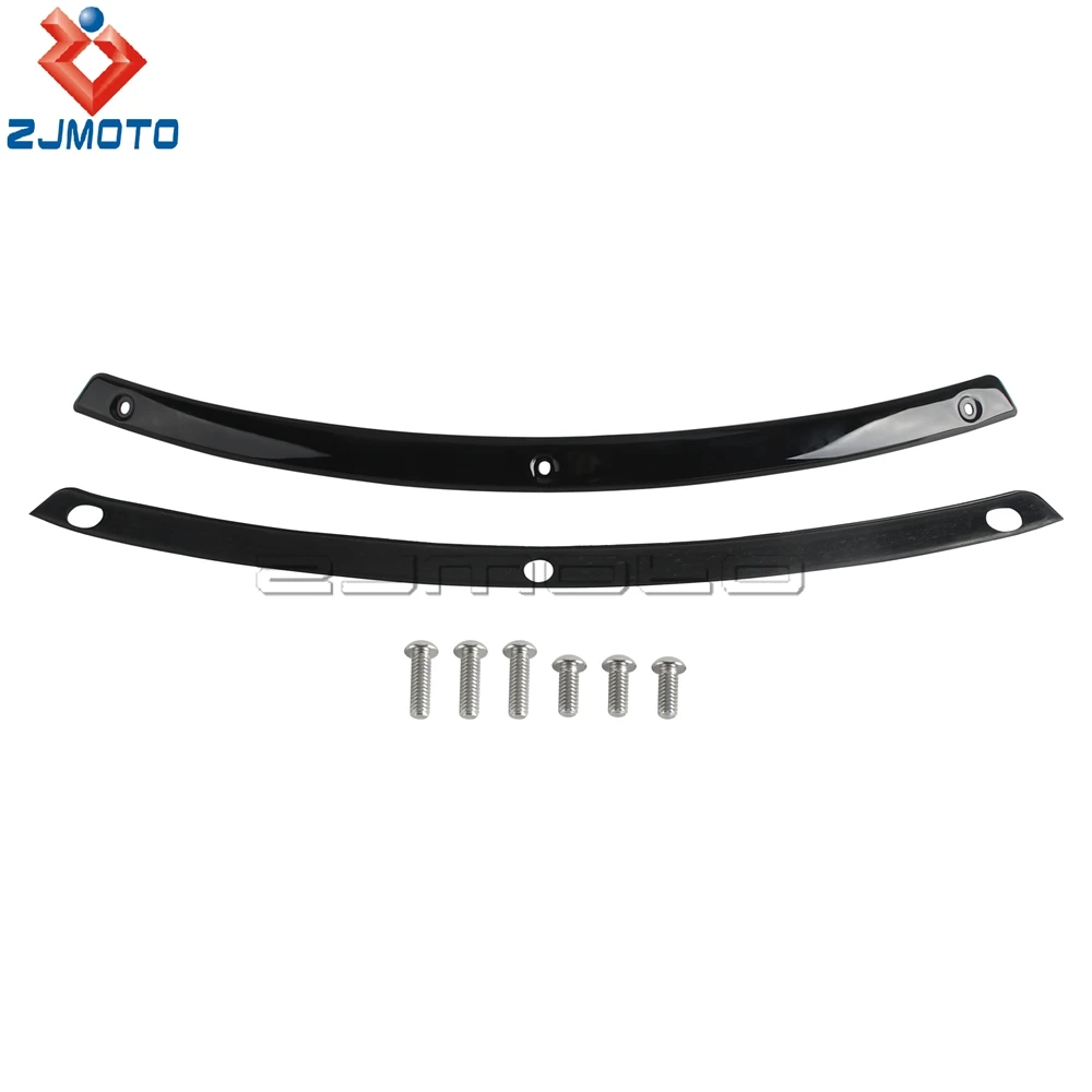 

Накладка на лобовое стекло мотоцикла, декоративная полоса, ветровое стекло для Harley Touring Electra Street Tri Glide FLHTCUTG FLHXXX 1996-13