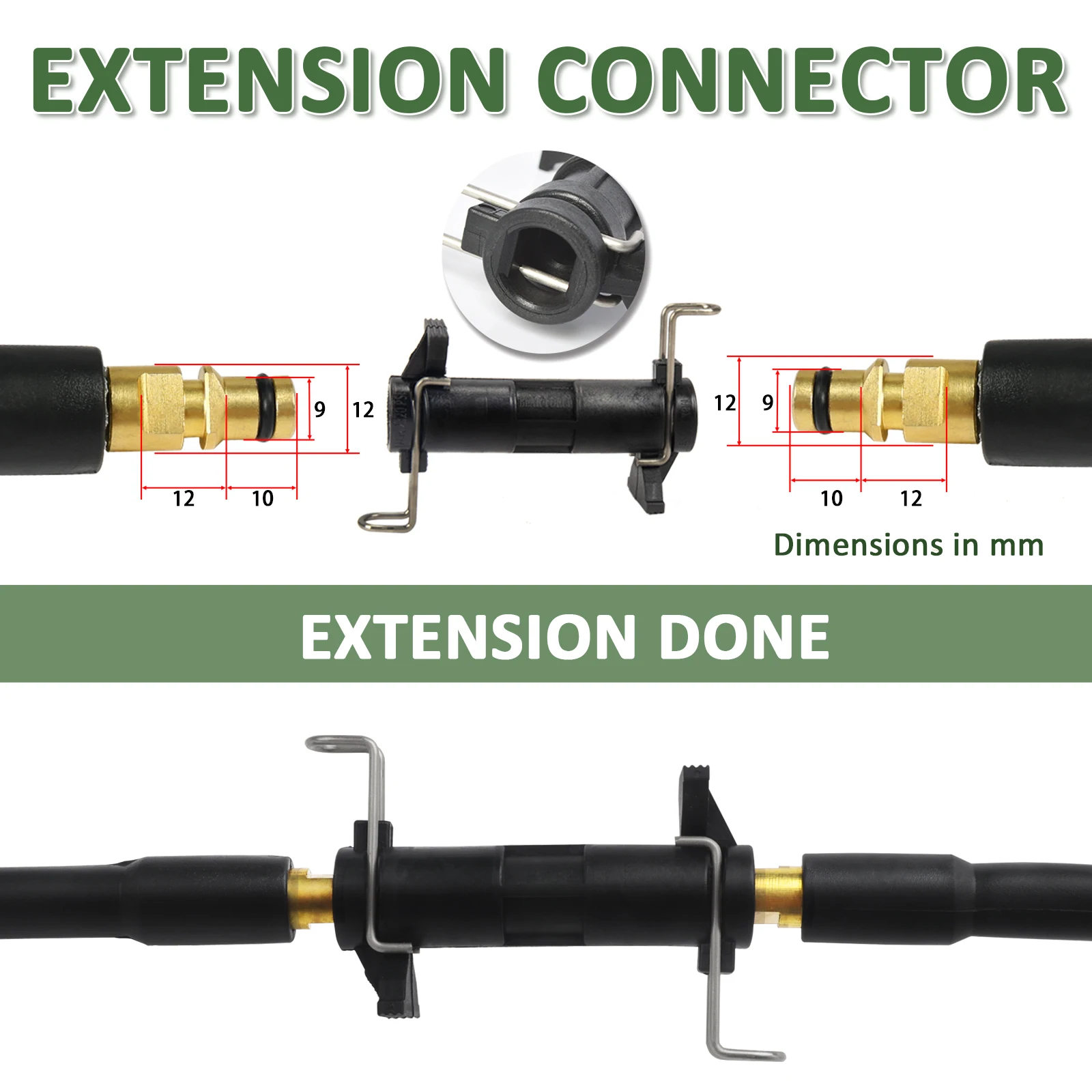 6 ~ 15 метров шланг для мойки высокого давления шнур автомобиля Шланг очистки воды