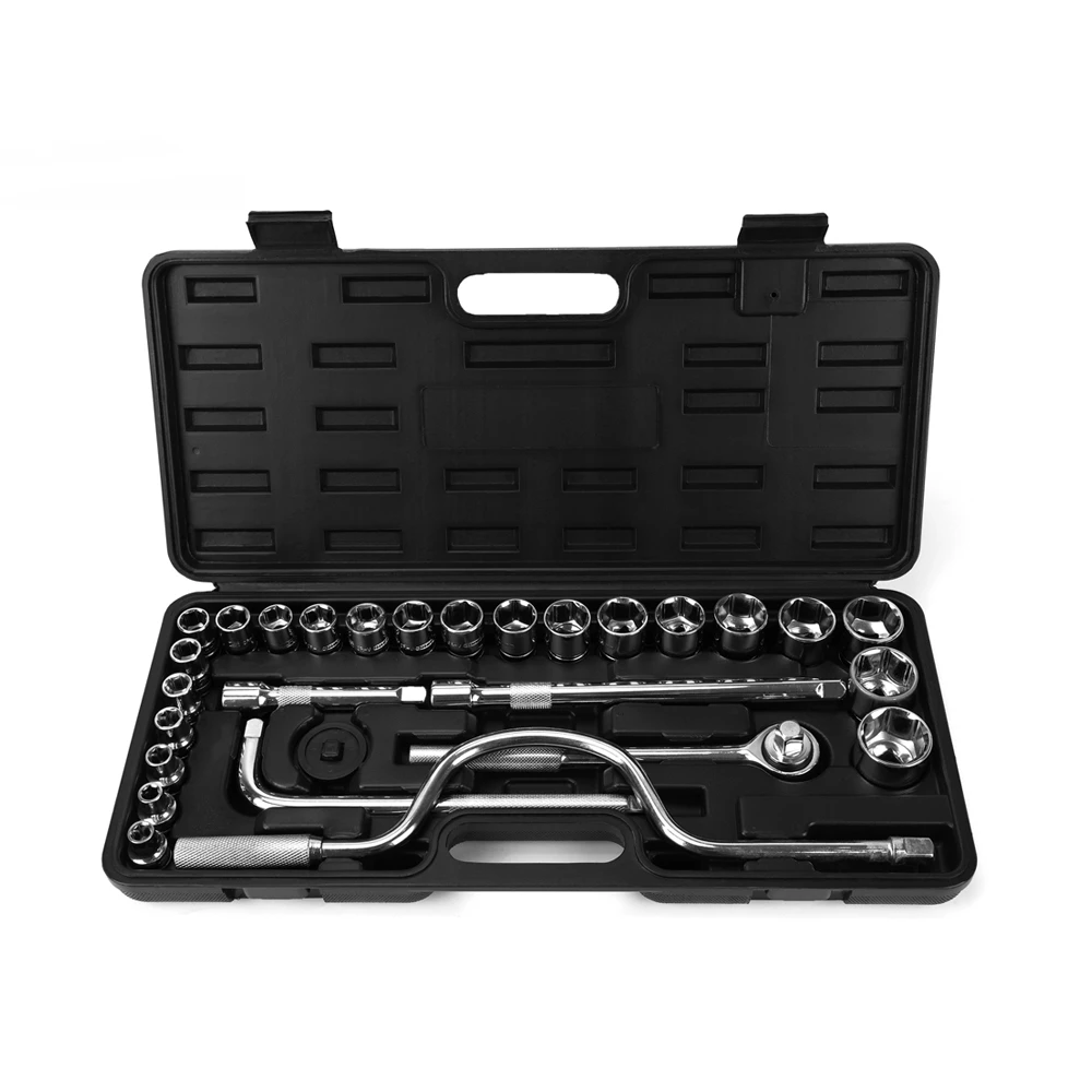 BOSI TOOLS 28 шт. торцевой ключ инструменты для ремонта автомобилей комбинированная