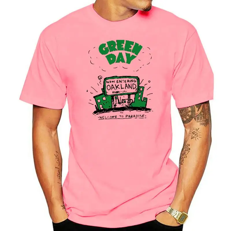 HOT deals LEQEMAO T Shirt O-neck Fashion Casual High Quality Print T Shirt Green Day - Dookie T-shirt