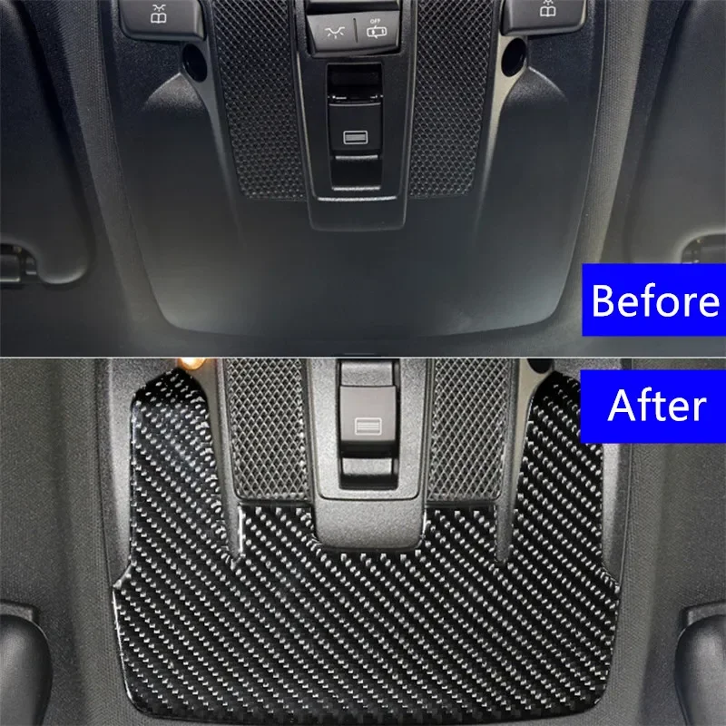 Автомобильный карбоновый чехол для Mercedes Benz CLA C117 GLA X156 A Class W176 2013-18