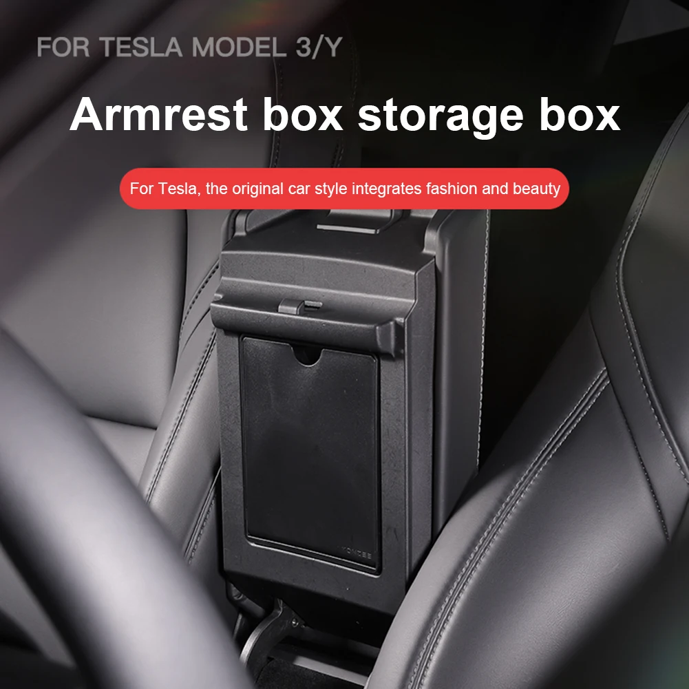 

Контейнер-органайзер для центральной консоли Tesla Model 3 Y 2021-2022