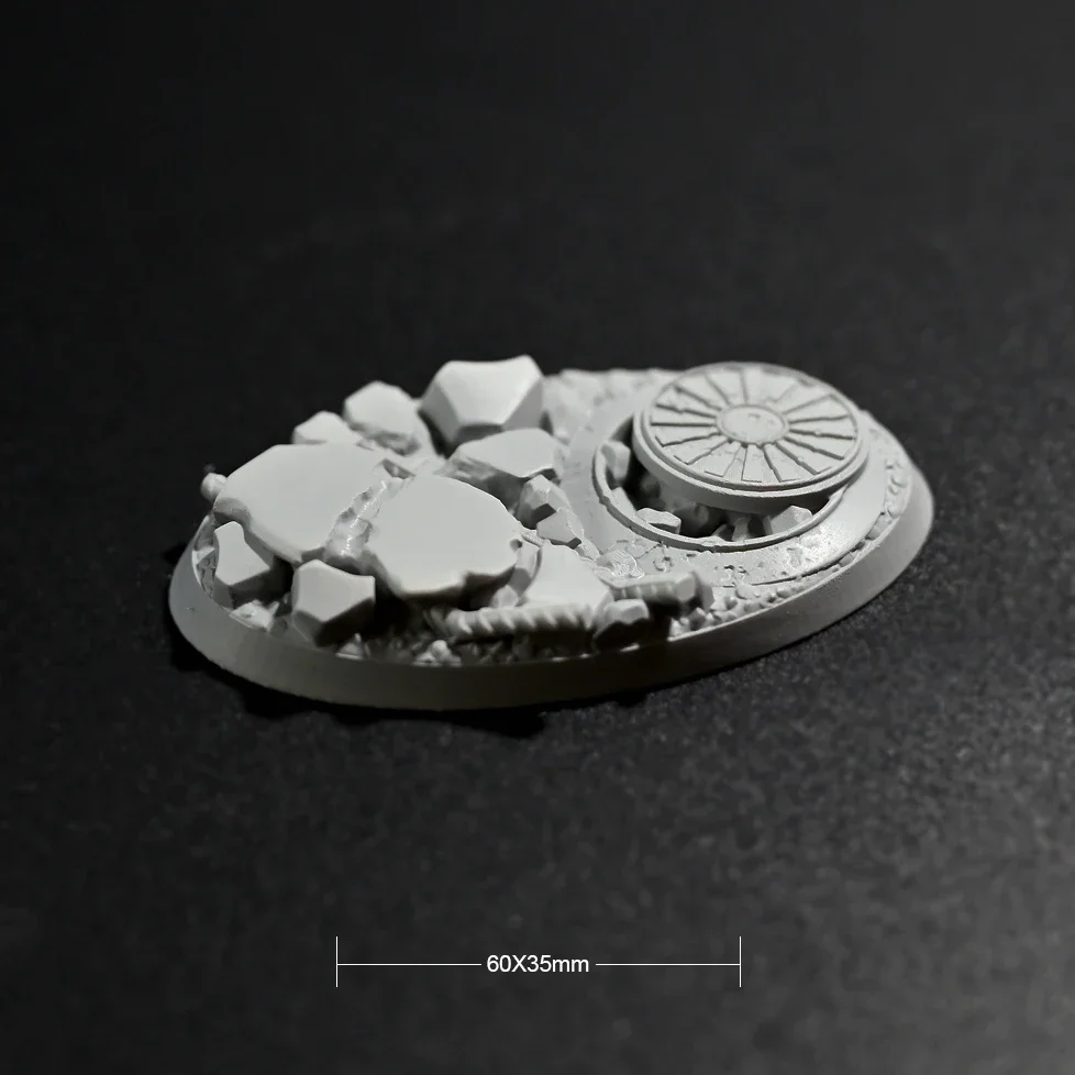 Калибр 60x35 мм Смола Модели наборы фигурок бесцветная и самособранная 3D печать