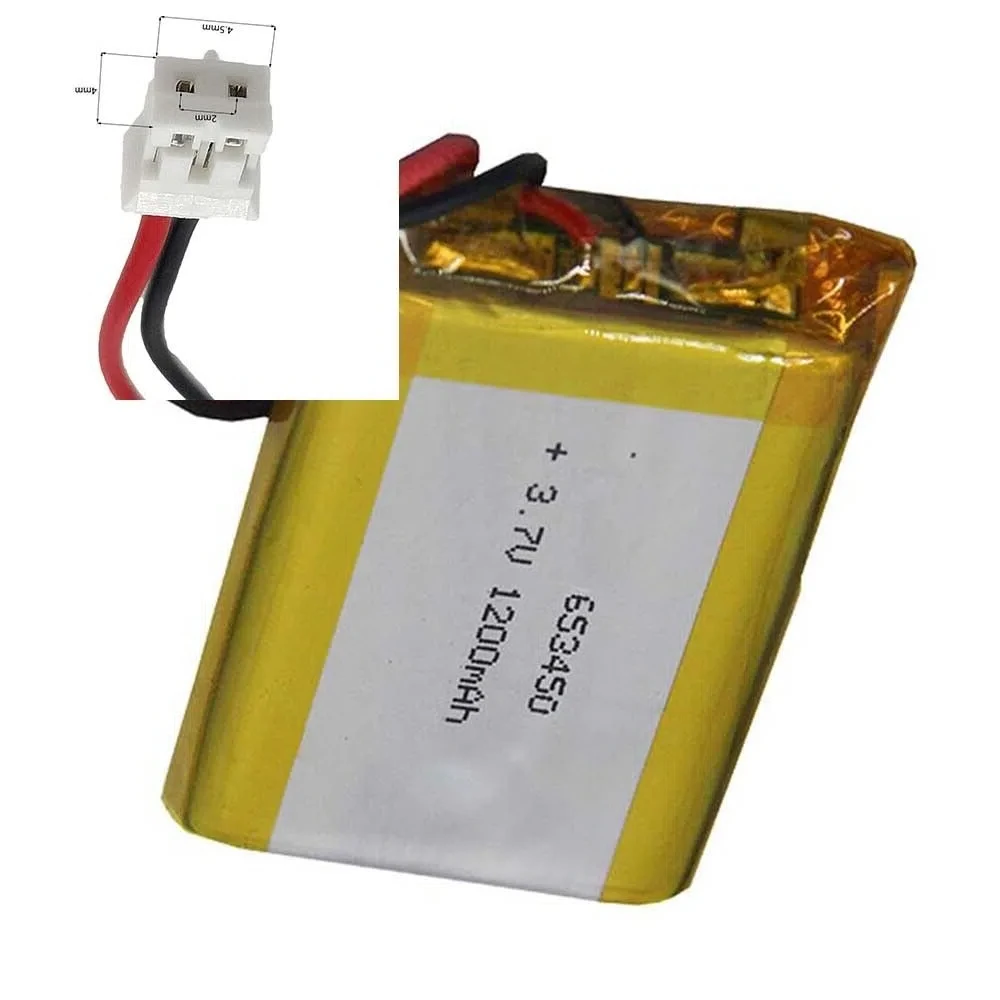 Аккумуляторная 3 7 В 1200 мАч 653450