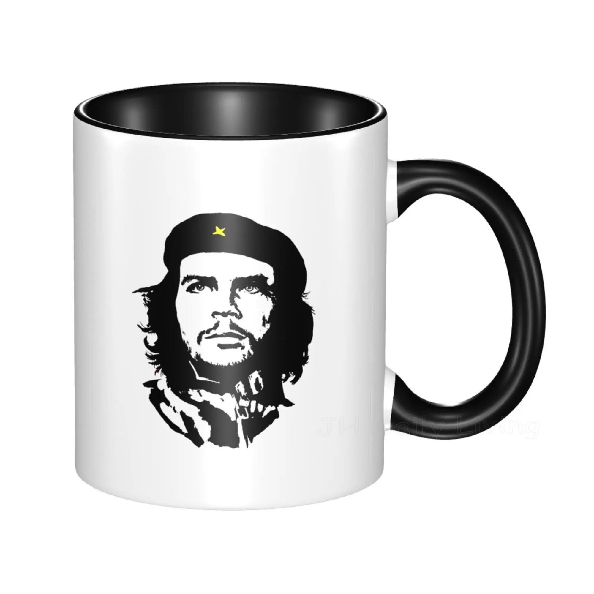 

Che Guevara Logo Print Coffee Mug Coffee Tea Cocoa Cup Ceramic Mug 11oz Milk Cup Novelty Gifts Personalized Cup Coffee Mugs