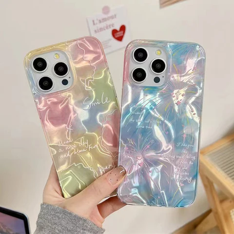 Чехол с градиентом цветочной звезды и бабочки для Honor 400 Lite X8A X7A X8 4G 5G X7 X9 90 70 Lite Magic 4 Lite, чехлы для телефонов