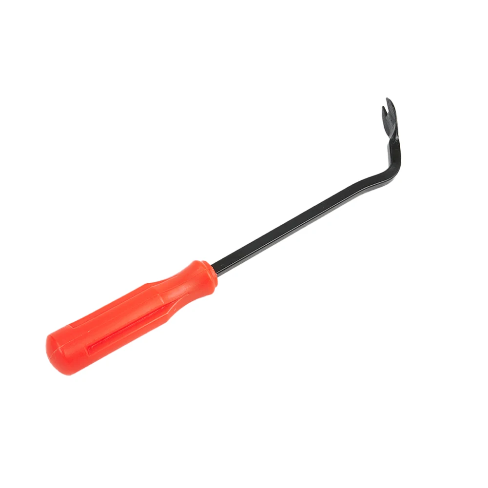 

Nail Pullers Removal Tool 1pc 22.5CM For Car Door Plastic + Iron Red Tool For Car Door Trim Fasteners Pry Clamps