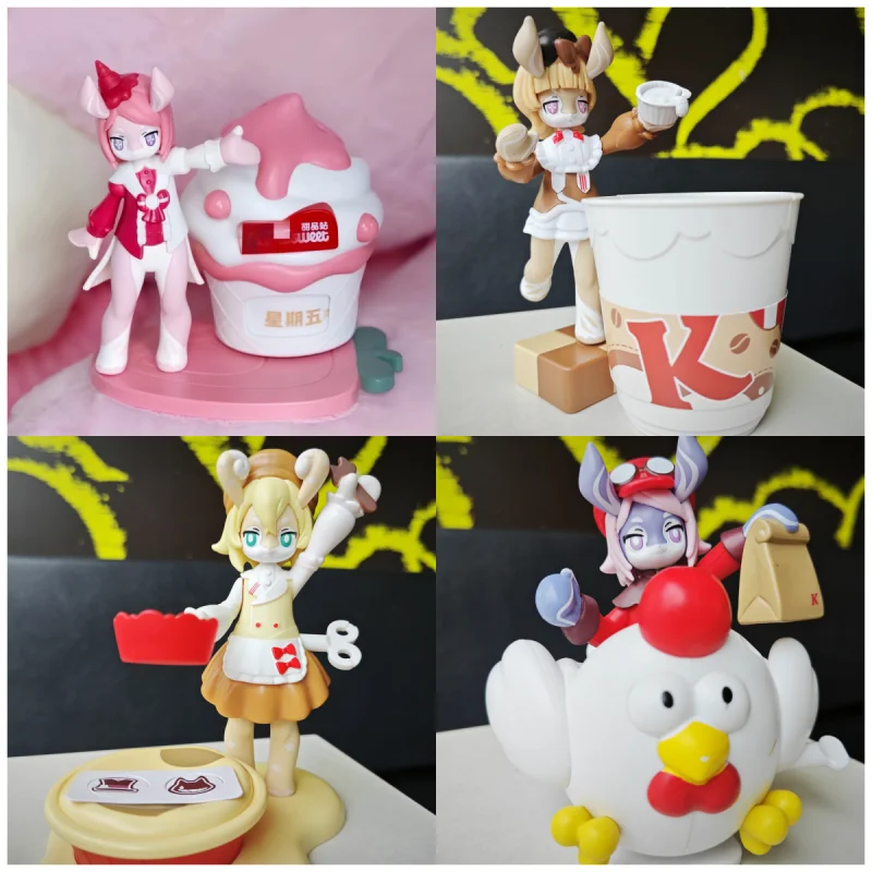 2024 Подлинная версия Kf ограниченный Косплей Meilushen статуэтки яйцо Tart кофе Десерт