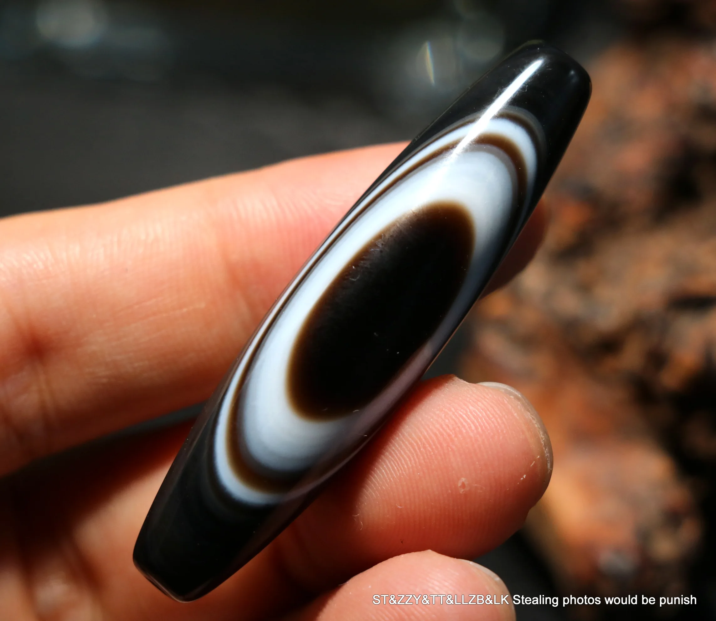 Сокровище энергия волшебная сила тибетский старый агат шелкопряд натуральный