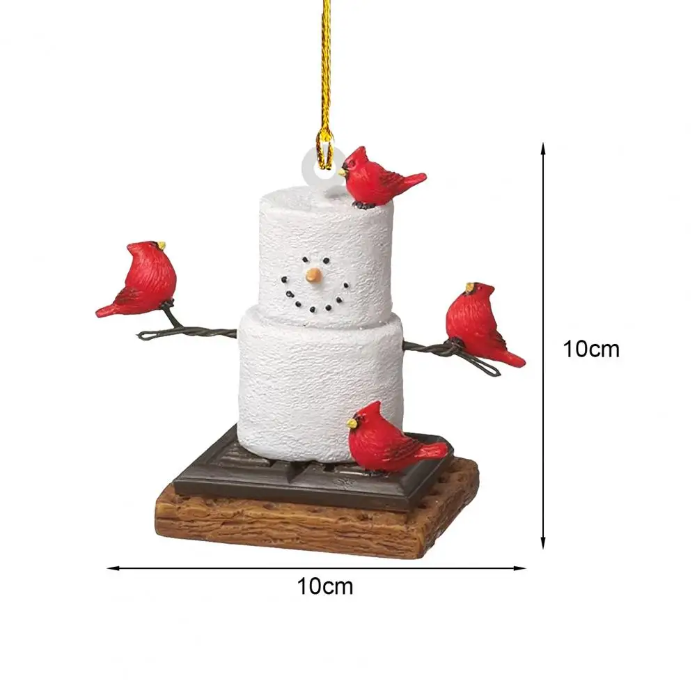 

Рождественское подвесное украшение, многоразовое Рождественское украшение, акриловая сцена, милый домашний декор, подвесной Рождественск...