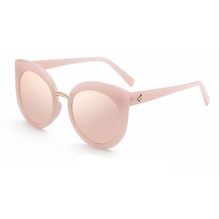 Солнцезащитные очки кошачий глаз для мужчин и женщин винтажные зеркальные