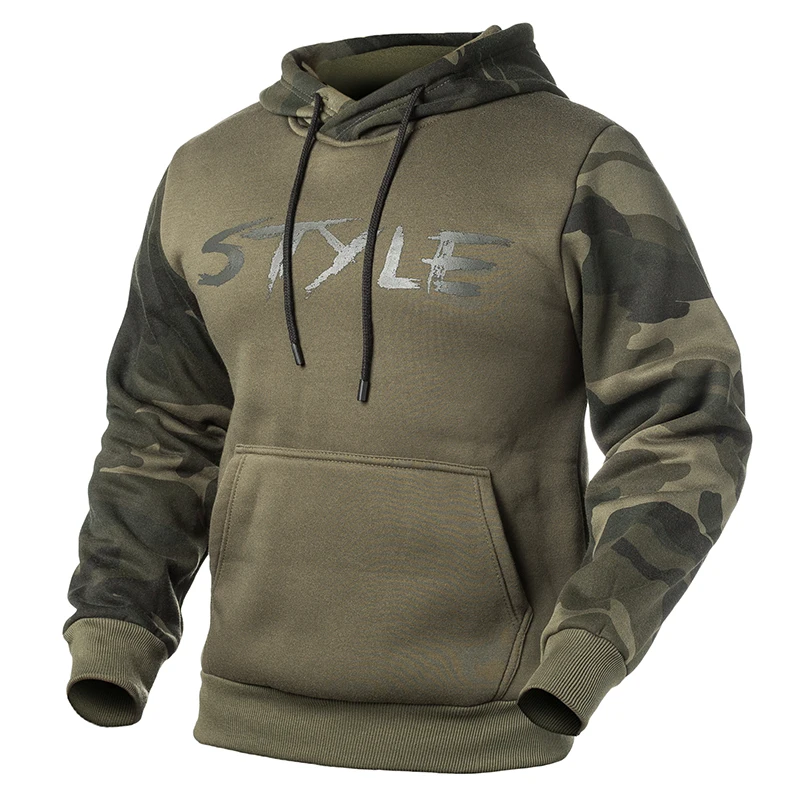 

Мужские камуфляжные толстовки, весенний Повседневный Модный пуловер, флисовый свитшот с капюшоном, мужская модель, куртка американского размера