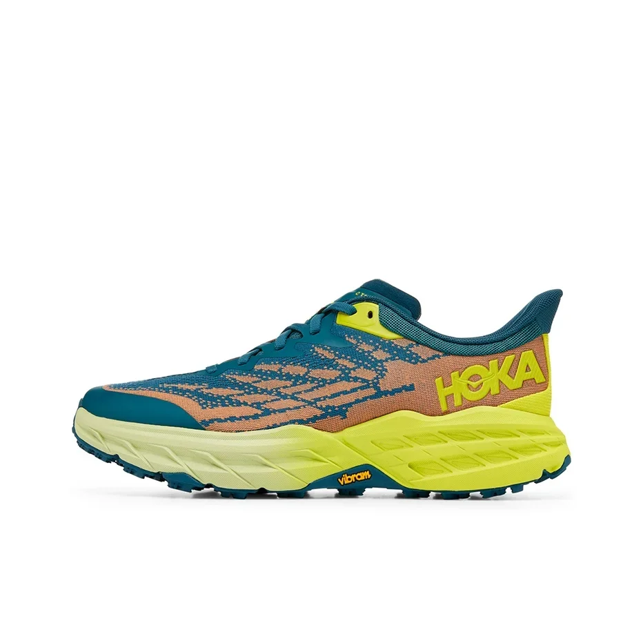 Фото Кроссовки Hoka One One Speedgoat 5 для бега по шоссе и пересеченной местности, износостойкие, с амортизацией, для активного отдыха и пробежек №1