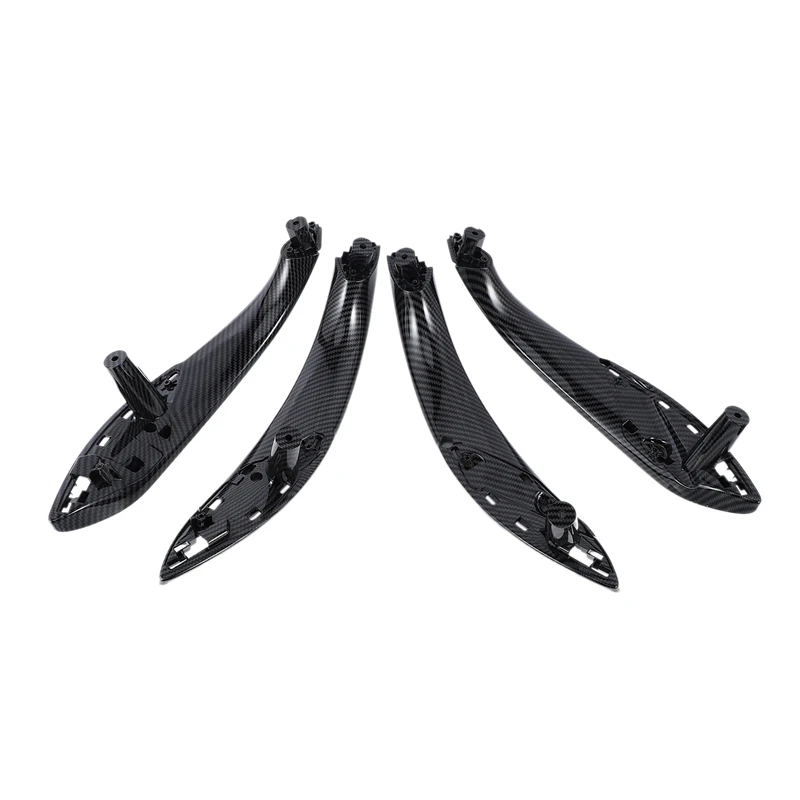 

2X Interior Door Carbon Fiber Color Pull Handle Inside Trim For BMW 3 4 Series F30 F31 F32 F33 F80 F82 F83 2013-2018