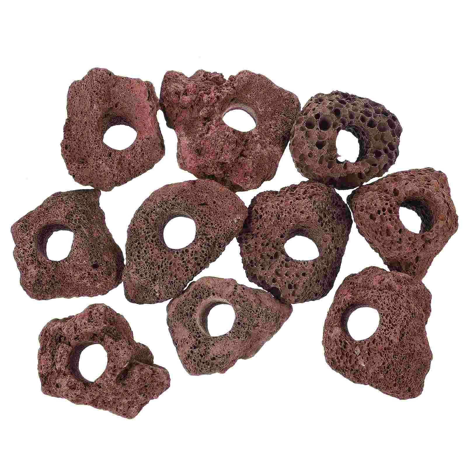 

10pcs Decorative Natural Ornament Aquarium Stone Cave Fish Tank Stone Aquarium Habitat