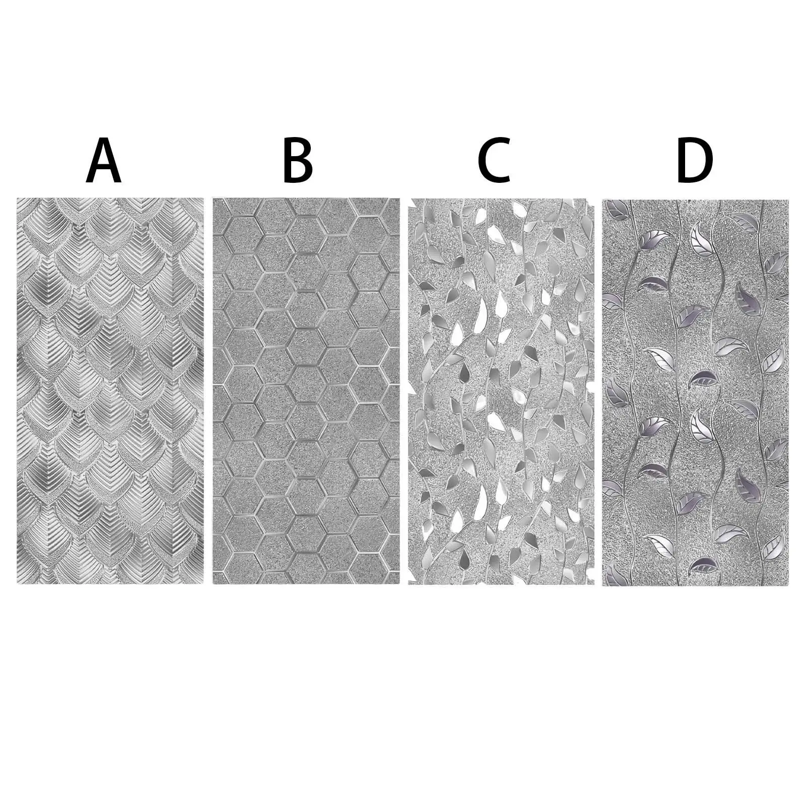 

Декоративная матовая пленка для стекла и окон, 120x58 см