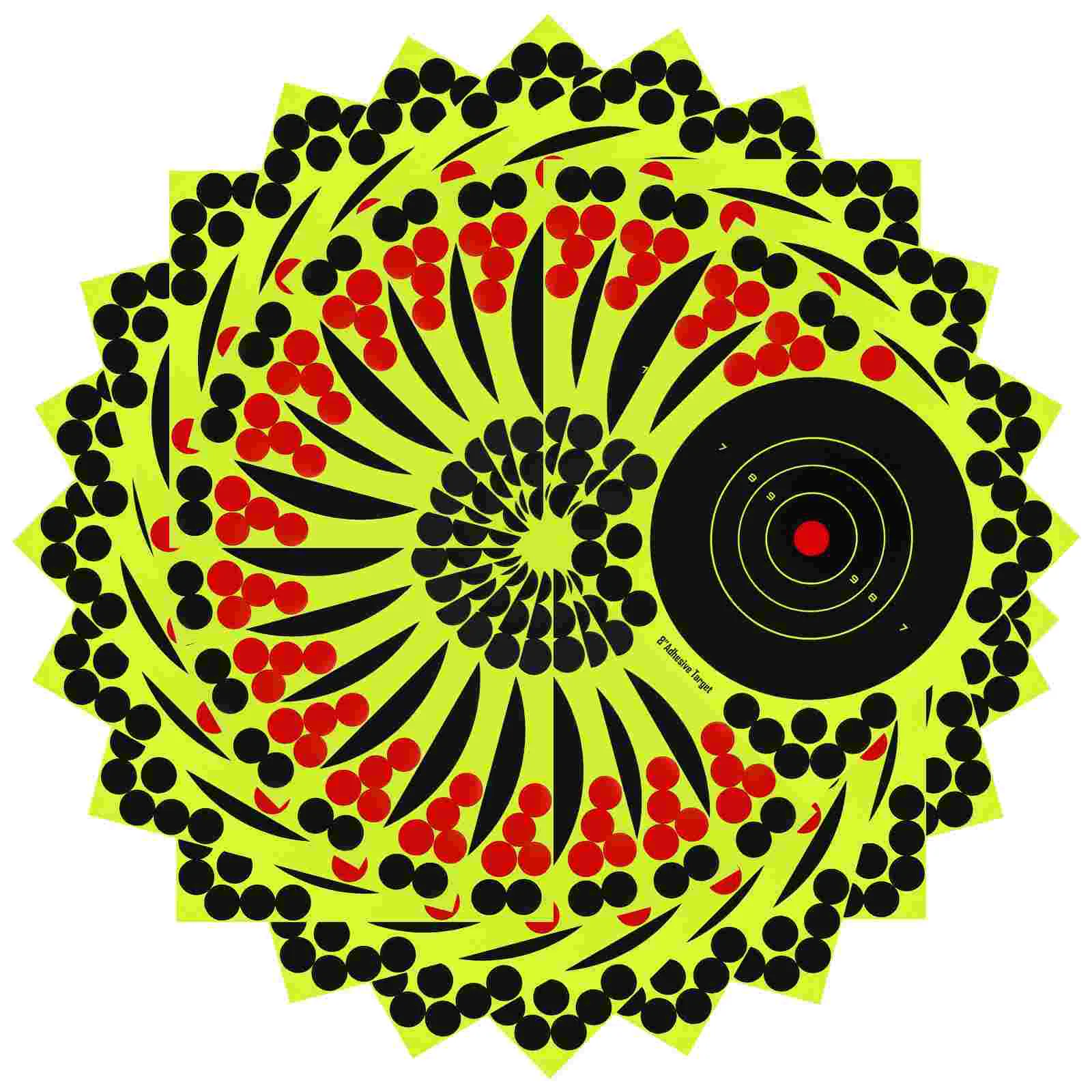 

Целевая фотография, стикеры Paperssticker, стикеры с защитой от брызг, для прицеливания, круглые, практичные, клейкие, флуоресцентные