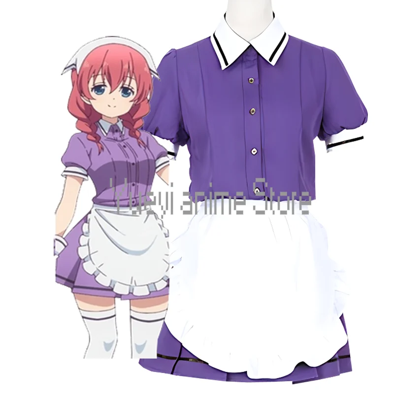 

Аниме Косплей Костюм Кофейни служанки кофейный костюм полный комплект карнавал Хэллоуин Вечерние