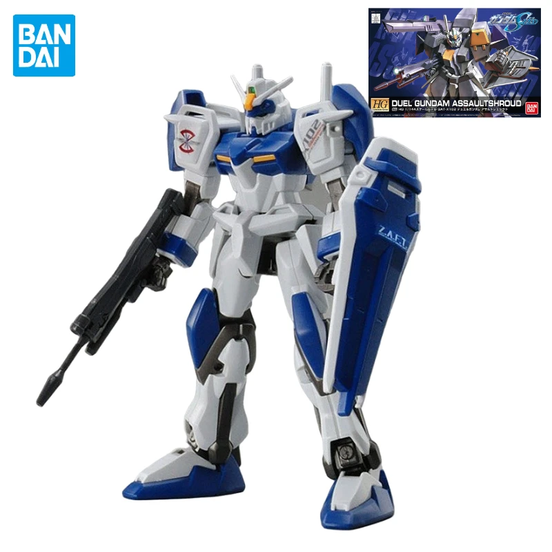 

Bandai Gundam Anime Peripheral Assembled Model HG 1/144 SEED R02 Duel Duel Gundam Strike Corpse Toy Figure Gift Collection