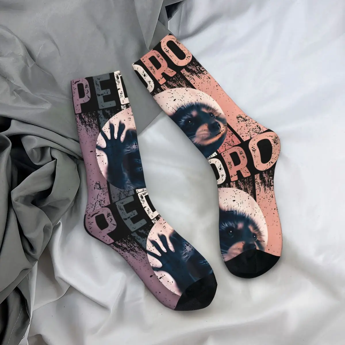 Популярные мужские носки для танцев в стиле интернет-мема мапаши ретро Harajuku