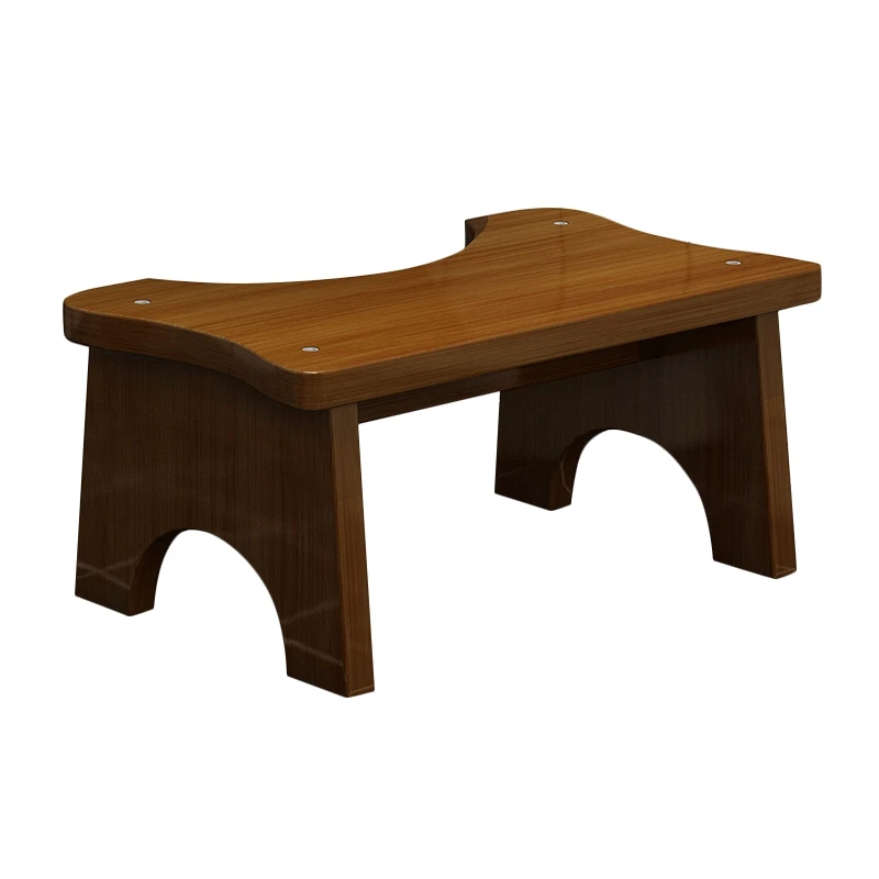 

1Pcs Household Footstool Stable Stable Bamboo Toilet Stool Home Children Step Stool High Quality Toilet Seat Footstool