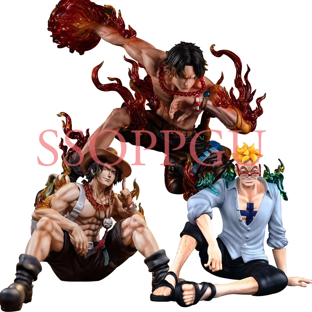 

Аниме цельная фигурка огненный кулак Ace Marco неувядающая птица сцена статуя ПВХ экшн-фигурка игрушки Коллекционная модель кукла детские подарки