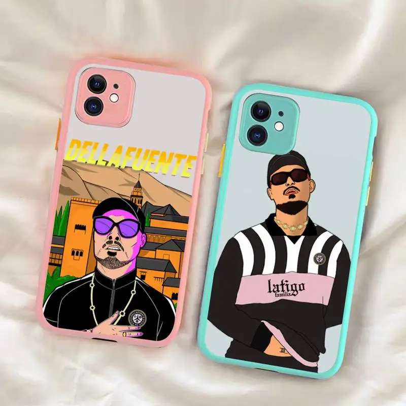 

Dellafuente F C Artwork Phone Case for iPhone X XR XS 7 8 Plus 11 12 13 pro MAX 13mini Translucent Matte Case