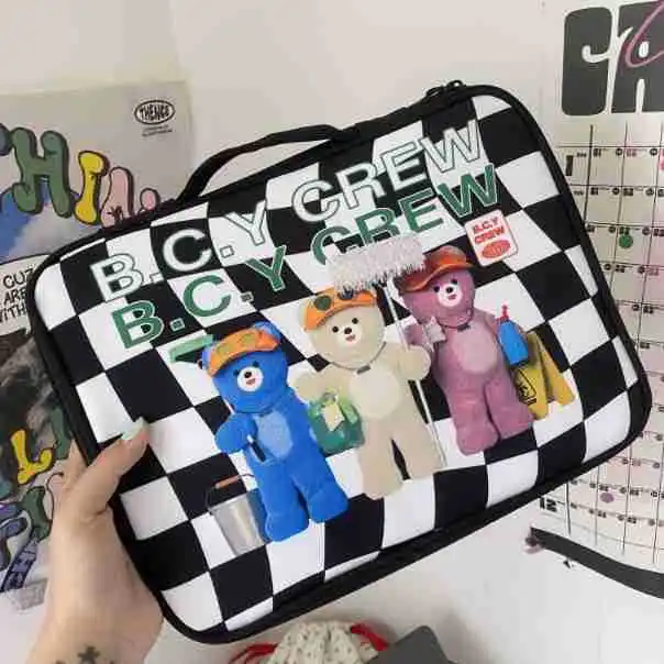 Cute Bear 11 13 15 Inch Laptop Tablet Storage Bag for Xiaomi